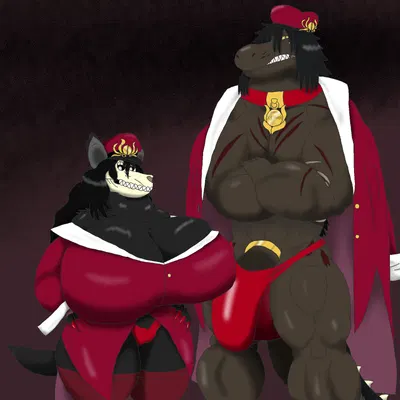 keter (alythewolfcat), scp-1471-a, scp-682 (scp foundation) created by alythewolfcat