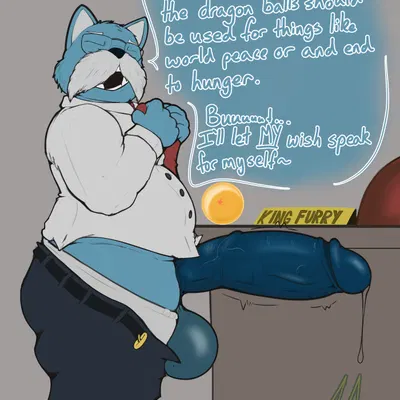 king furry (dragon ball) created by lotsandlotsoft1