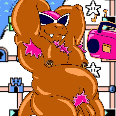 koopaling, roy koopa (mario bros, nintendo) created by ruffonaut