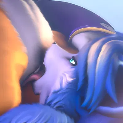 krystal (star fox), warfare krystal, warfare renamon (bandai namco, digimon) created by saimon