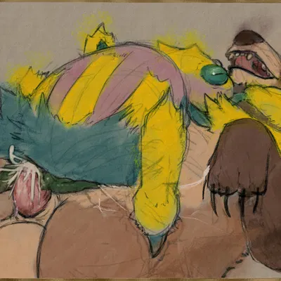 kuruk (character) (nintendo, pokemon) created by hdyly