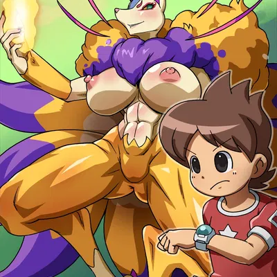 kyubi (yo-kai watch) (level-5, yo-kai watch) created by aku tojyo, avoid posting