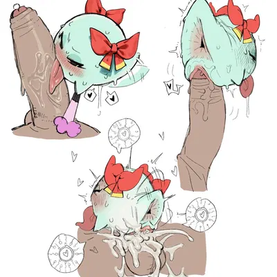 lady bow (mario bros, nintendo) created by imaspacebar