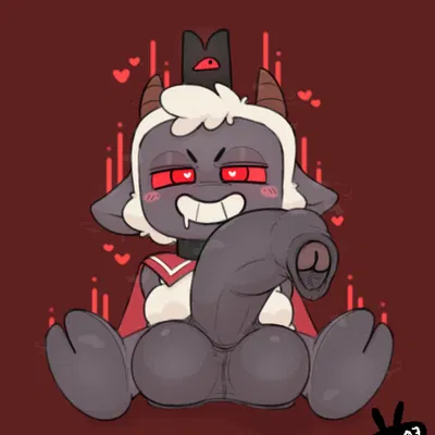 lamb (cult of the lamb), red crown (cult of the lamb) (cult of the lamb, massive monster (studio)) created by jbun07