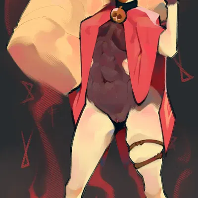 lamb (cult of the lamb), red crown (cult of the lamb) (cult of the lamb, massive monster (studio)) created by saucymauler