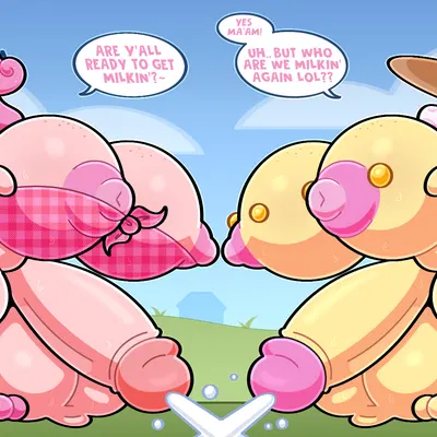 lamby (gayplushie), soda (dogslickingsoda) created by dogslickingsoda