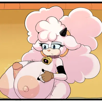 lanolin the sheep (sonic) (idw publishing, sega) created by fromariels