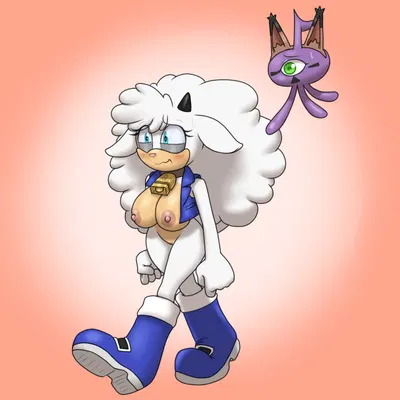 lanolin the sheep (sonic), maggie (sonic), nicole the lynx (archie comics, idw publishing) created by lurking tyger