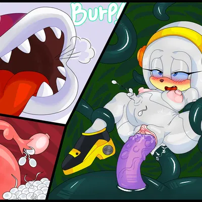 lava piranha, zeta the echidna (mario bros, nintendo) created by buggobunz, zeta r-02