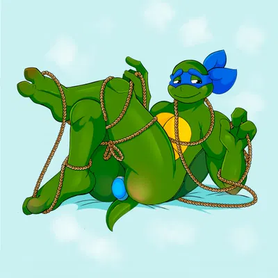 leonardo (tmnt) (teenage mutant ninja turtles) created by mishajeans