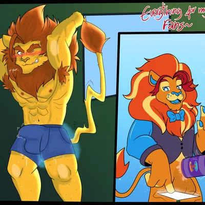 lloydford l. lion (indigo park) created by ichirotc