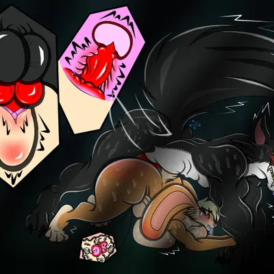 lola bunny (looney tunes, warner brothers) created by lunapedraza117, semental