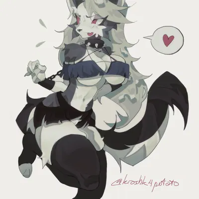 loona (helluva boss) (hellaverse, helluva boss) created by potet4ch