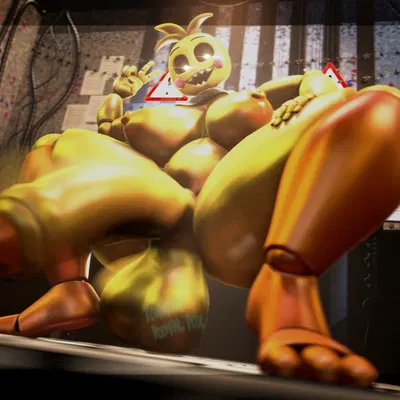 lovetaste chica, runaboo chica, toy chica (fnaf) (five nights at freddy's, five nights at freddy's 2) created by tommyfnafgamer