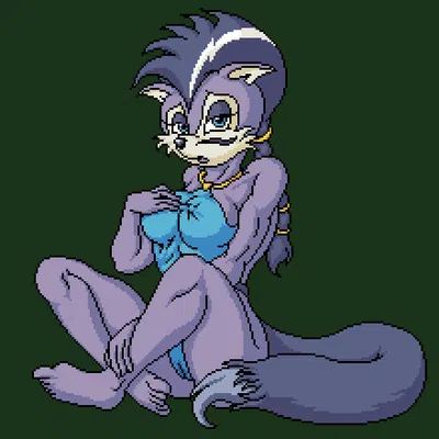 lupe the wolf (archie comics, sega) created by humbird0