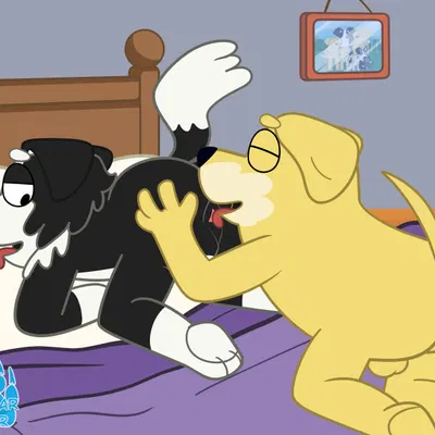 mackenzie's dad (bluey), pat (bluey) (bluey (series)) created by grolarbearsins