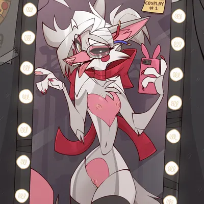 mangle (fnaf), sophia (luckyonn) (five nights at freddy's, five nights at freddy's 2) created by luckyonn
