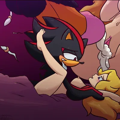 maria robotnik, shadow the hedgehog (sega, sonic the hedgehog (series)) created by glamarts23