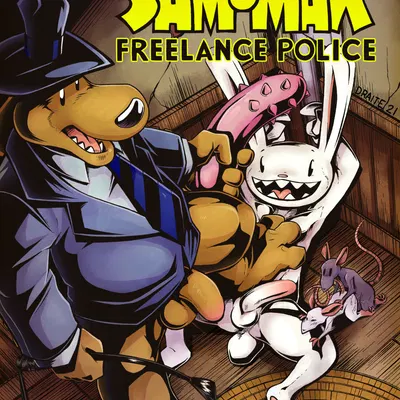 max (sam and max), samuel dog (sam and max) created by draite