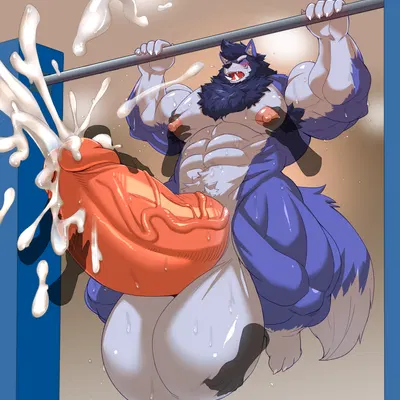 merphilox bigwolf created by crimsonrabbit