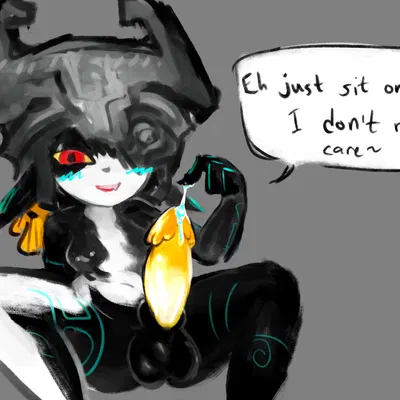 midna (nintendo, the legend of zelda) created by bracketsxxx