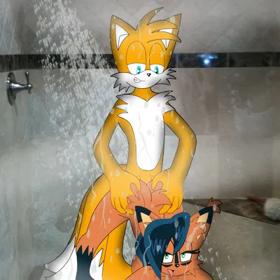 miles prower, nicole the lynx (archie comics, sega) created by mastermochikun, weebmochi69