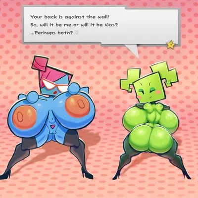 mimi (paper mario), nastasia (mario bros, nintendo) created by osterzonensfw18