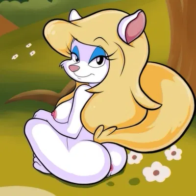 minerva mink (animaniacs, warner brothers) created by blackmore