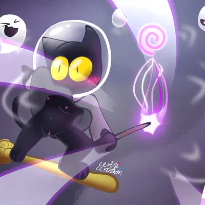 momo (google) (google, google doodle) created by cerise-cerulean