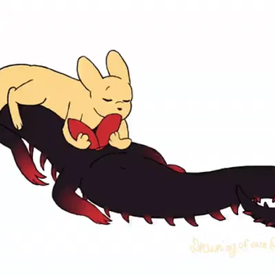 monk (rain world) (rain world, videocult) created by dreamingofcake