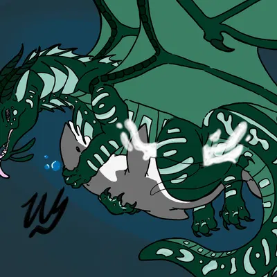 mythology, wings of fire created by wyrmling (artist)