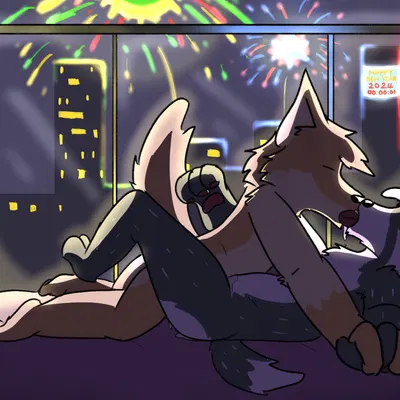 new year, new year 2024 created by max thewolfy