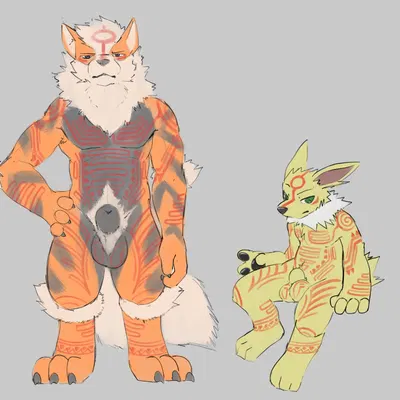 nintendo, pokemon created by miau