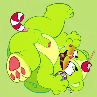 nutty (htf) (happy tree friends) created by ishitaka uwu