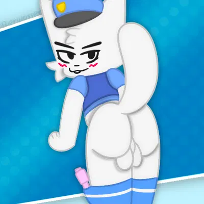 officer boykisser (junoandmaxx) (boy kisser (meme)) created by bierwasser