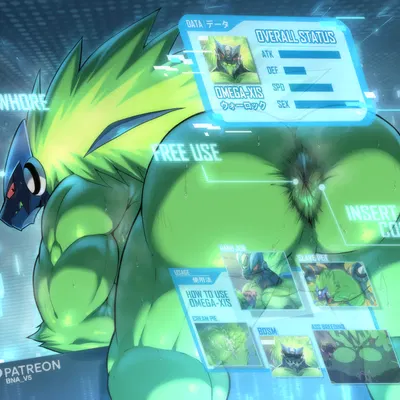 omega-xis (capcom, mega man (series)) created by bna v5