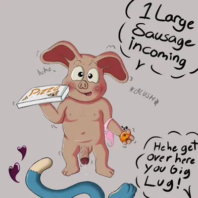 oolong (dragon ball), puar (dragon ball) (dragon ball) created by somestickygoo