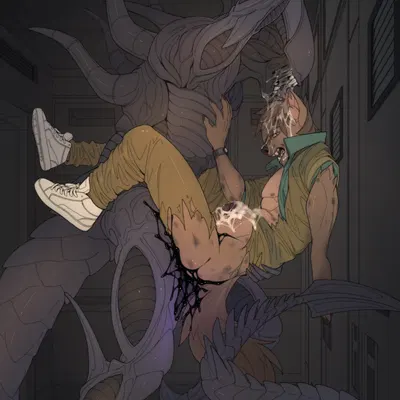 osten (ostyeen) (alien (franchise)) created by tres-art