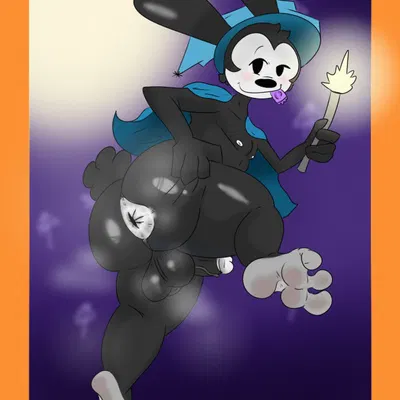 oswald the lucky rabbit (disney) created by day74art