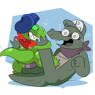 pat (later alligator) (later alligator, neopets) created by pawplants