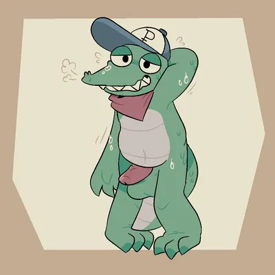 pat (later alligator) (later alligator, pillowfight) created by pawplants