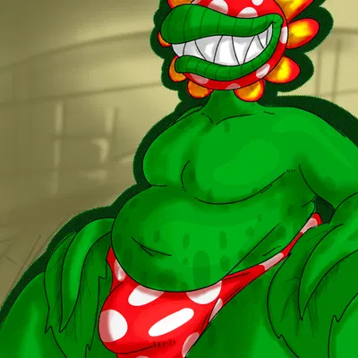 petey piranha (mario bros, nintendo) created by ivy arts
