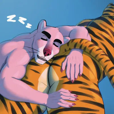 pink panther, tony the tiger (frosted flakes, kellogg's) created by eddward