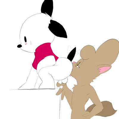 pochacco, twee (hello kitty (series), sanrio) created by twerpishimp