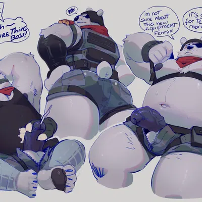 polar patroller, wendell (fortnite) (epic games, fortnite) created by heckded