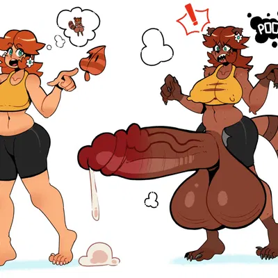 princess daisy (mario bros, nintendo) created by thehornyzen