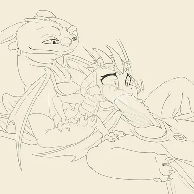 princess ember (mlp), toothless (dreamworks, european mythology) created by backlash91