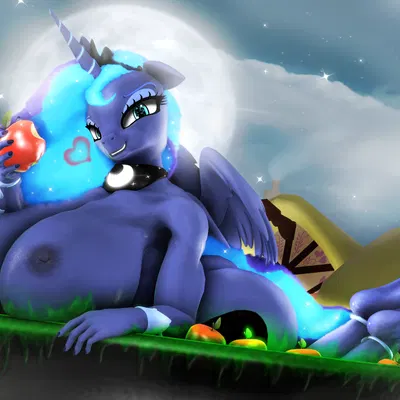 princess luna (mlp) (friendship is magic, hasbro) created by naughty cube