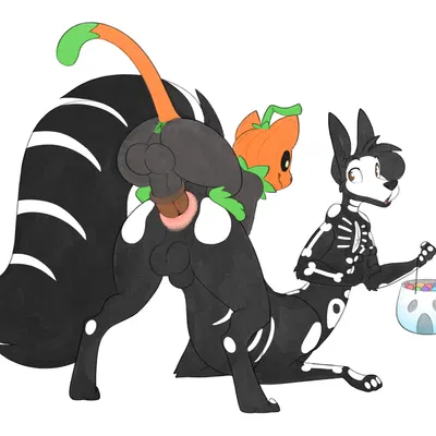 pumkat, twerp (halbean) (halloween) created by halbean