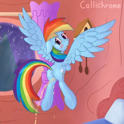 rainbow dash (mlp) (friendship is magic, hasbro) created by callichrome